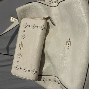 Coach bag and wallet